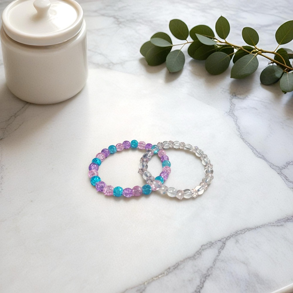 Freezing Pink bracelet set